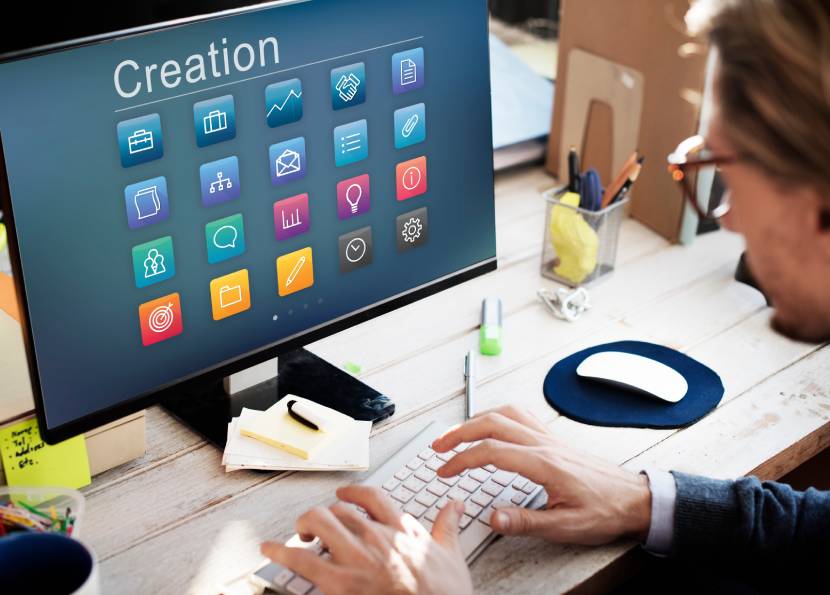 Application Business Communication Graphic Concept