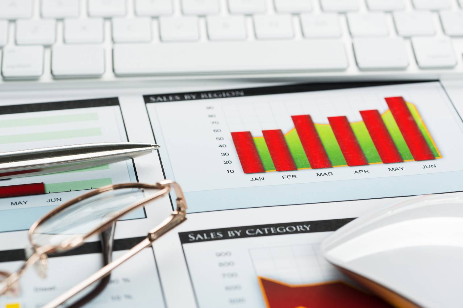 Preparing average sales report